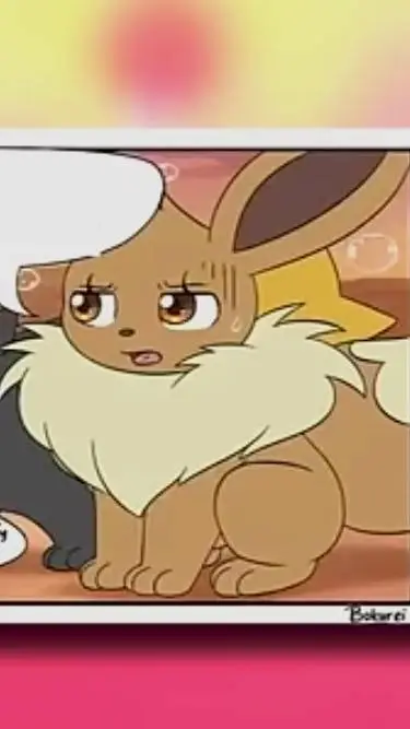 ai character: evee  background