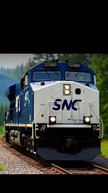 ai character: SNC railroad  background