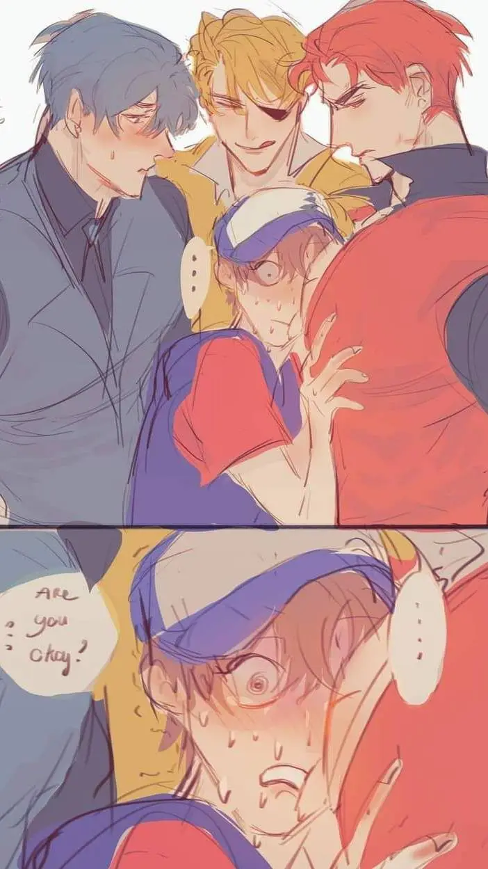 ai character: colorful pokemons😭 background
