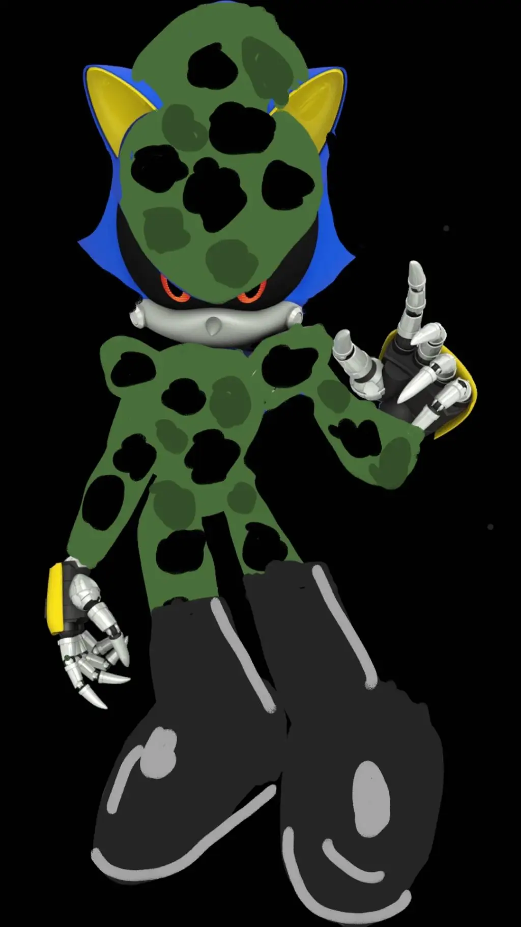 ai character: Metal sonic background