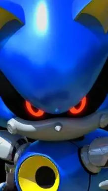 ai character: metal sonic  background