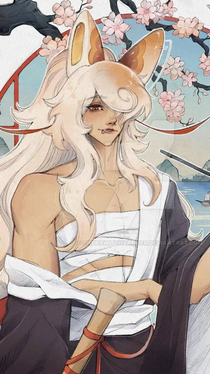 ai character: Manju background