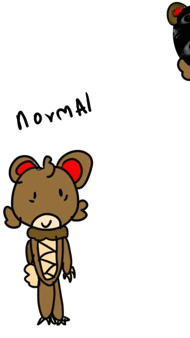 ai character: guardian bear⭐ background