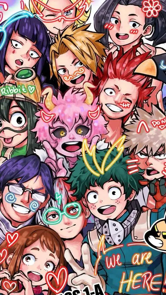 ai character: MHA SLEEPOVER!  background