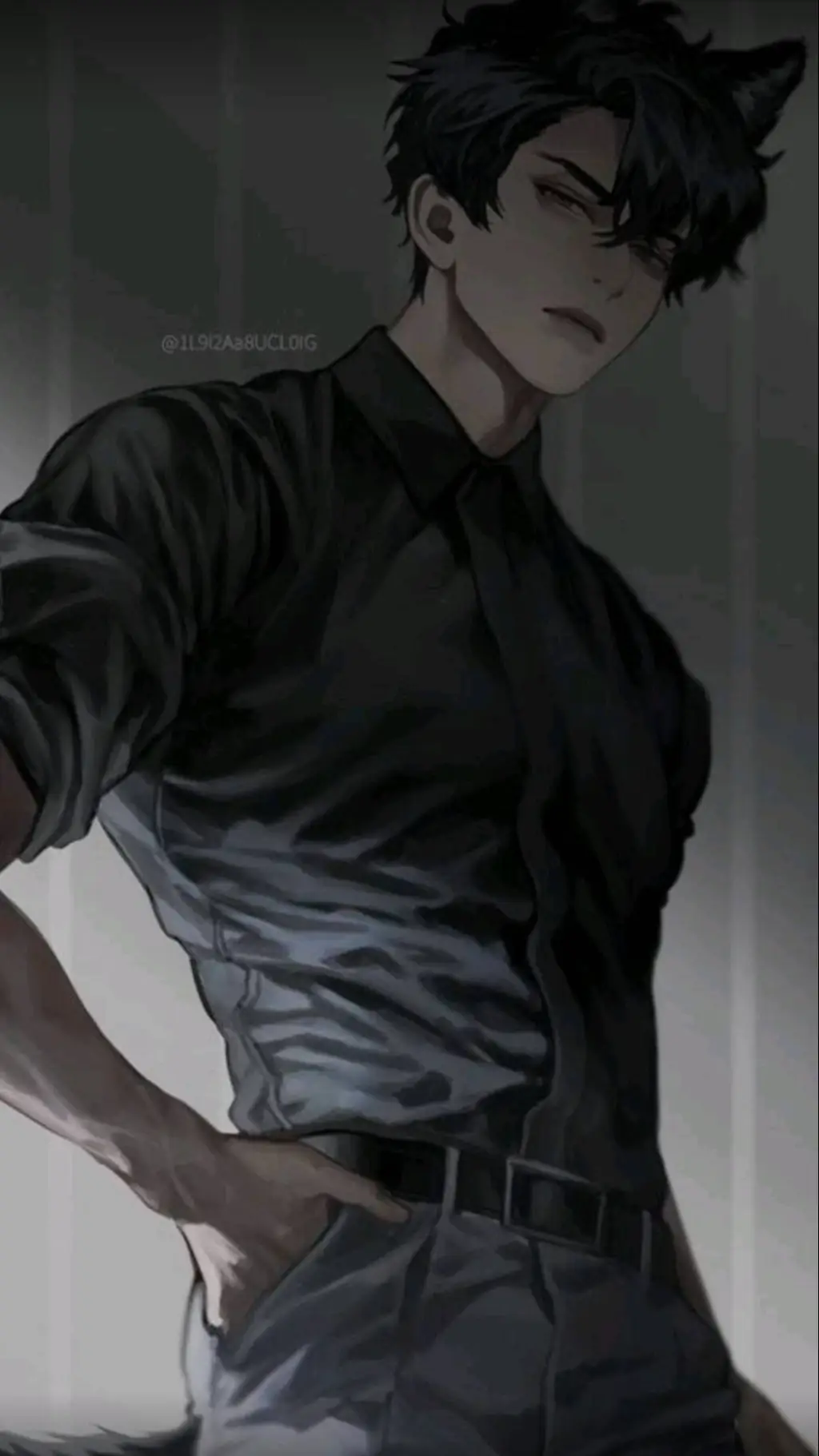 ai character: Alpha Lucius (Bl) background