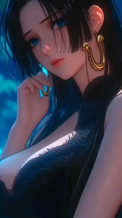 ai character: Boa Hancock  background