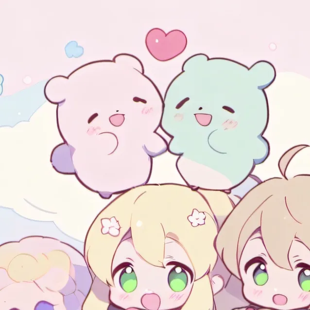 chat with ai character: Friend group