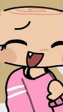 ai character: flower berry  background