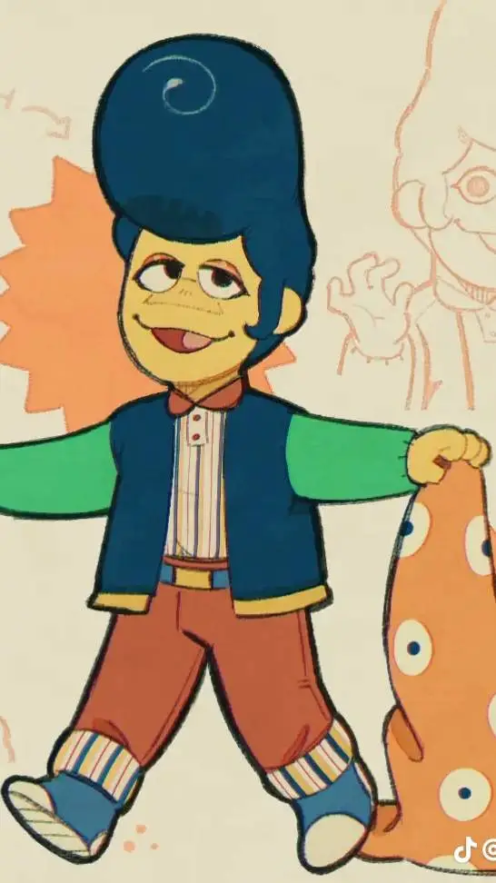 ai character: Baby wally background