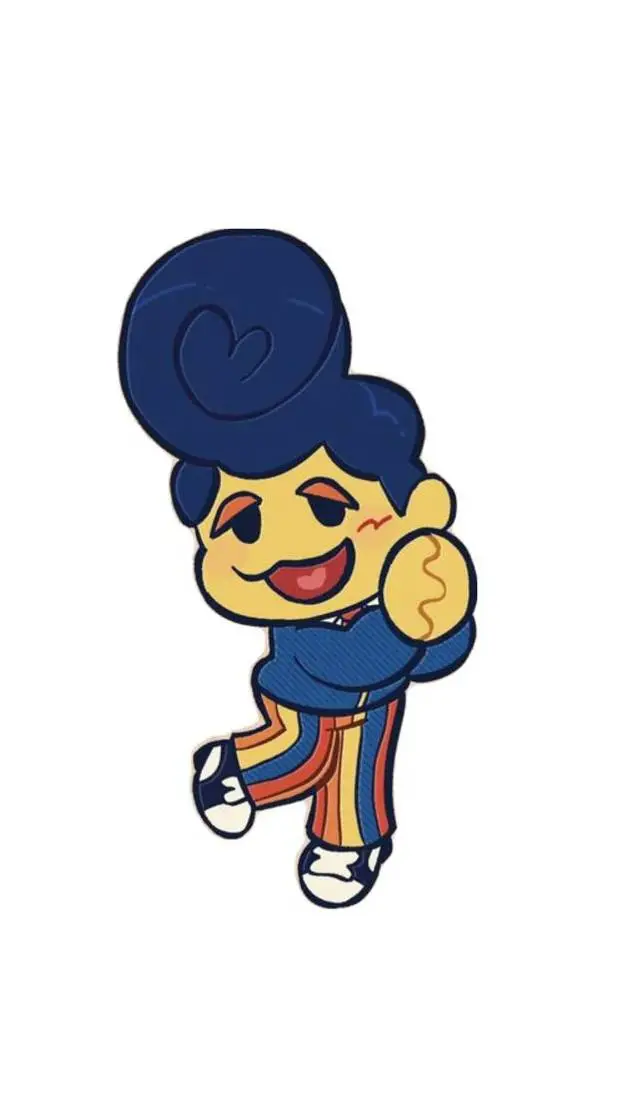 ai character: wally darling background