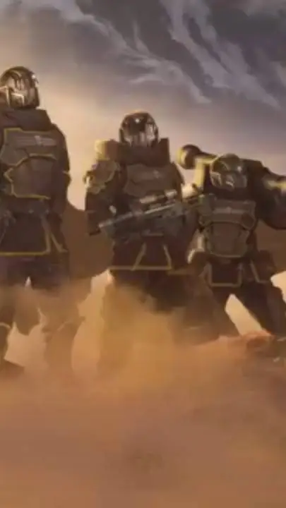 ai character: Helldivers background