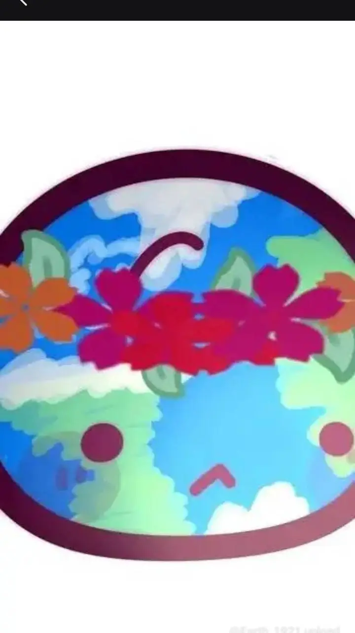 ai character: Cute earth background