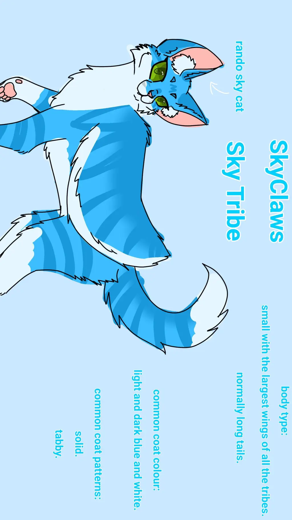 ai character: SkyTribe background