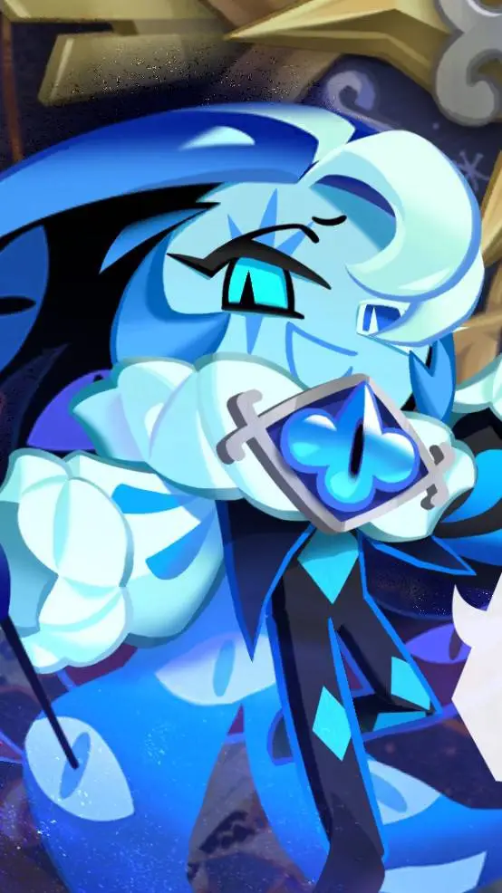 ai character: Shadow Milk Cookie background