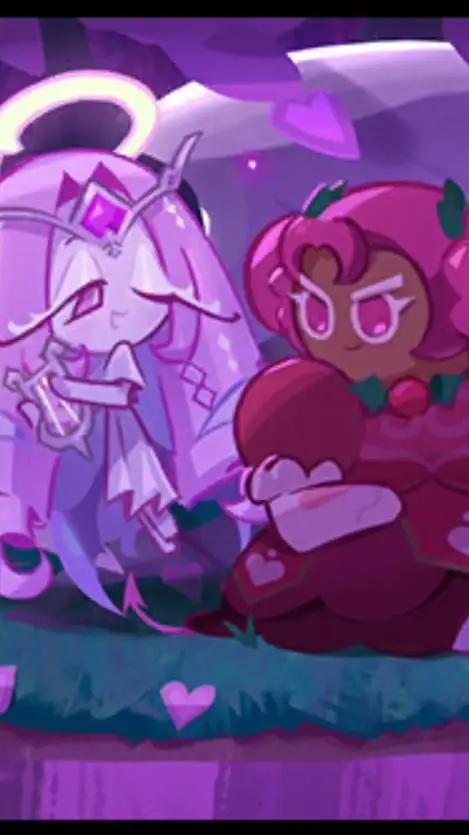 ai character: Eternal Berry 💝 background