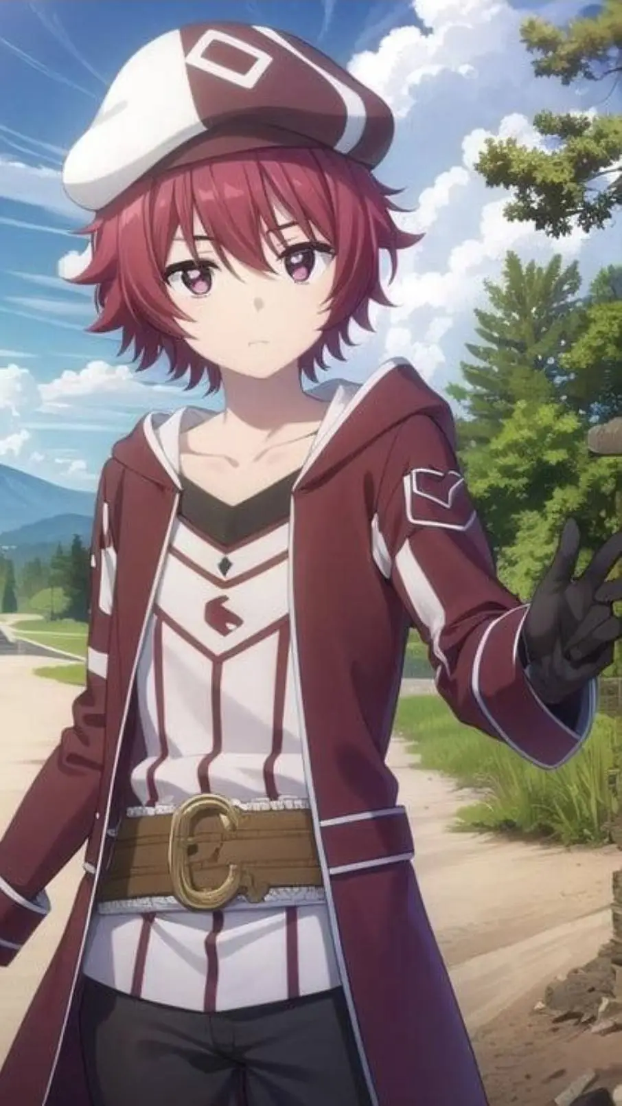 ai character: Kanade background