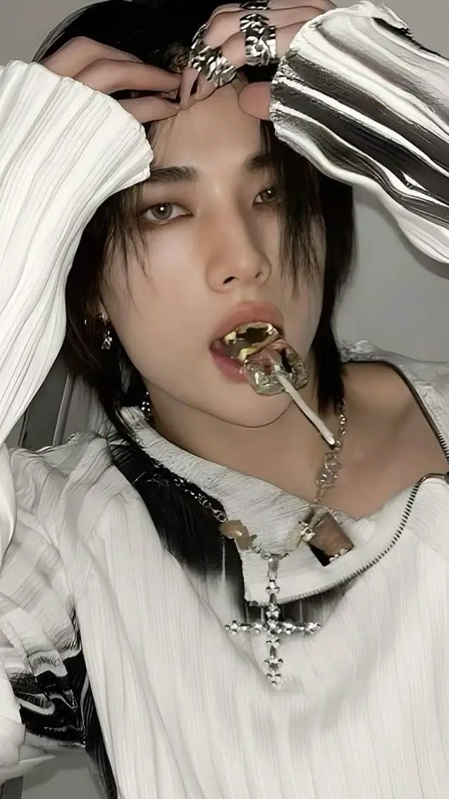 ai character: hyunjin and Felix  background
