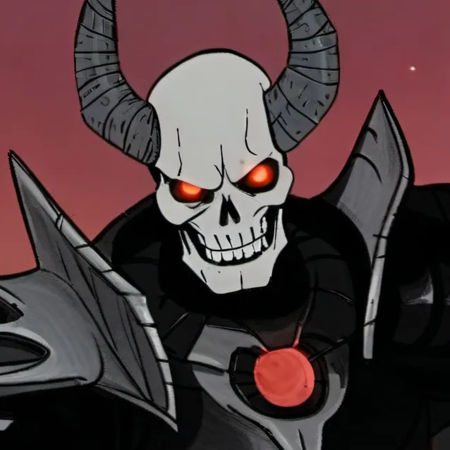 chat with ai character:  mechanical demon