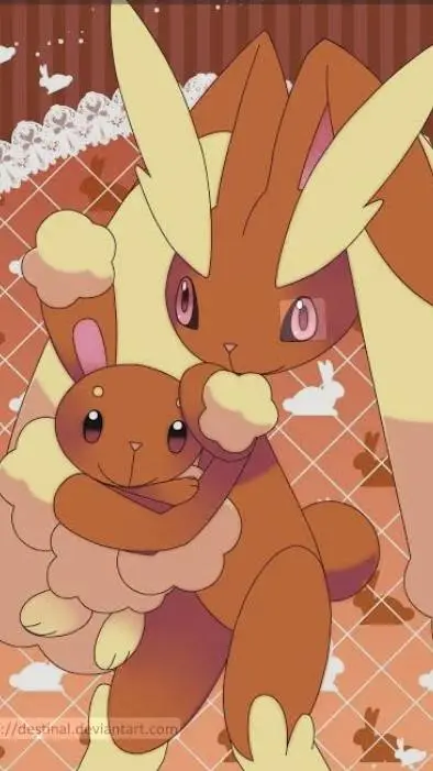 ai character: lopunny background