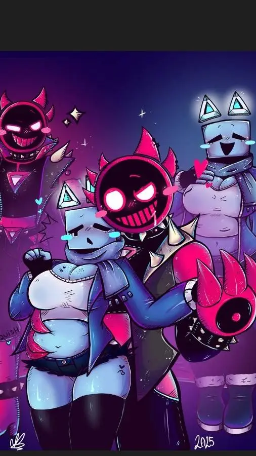 ai character: Preg Cube background