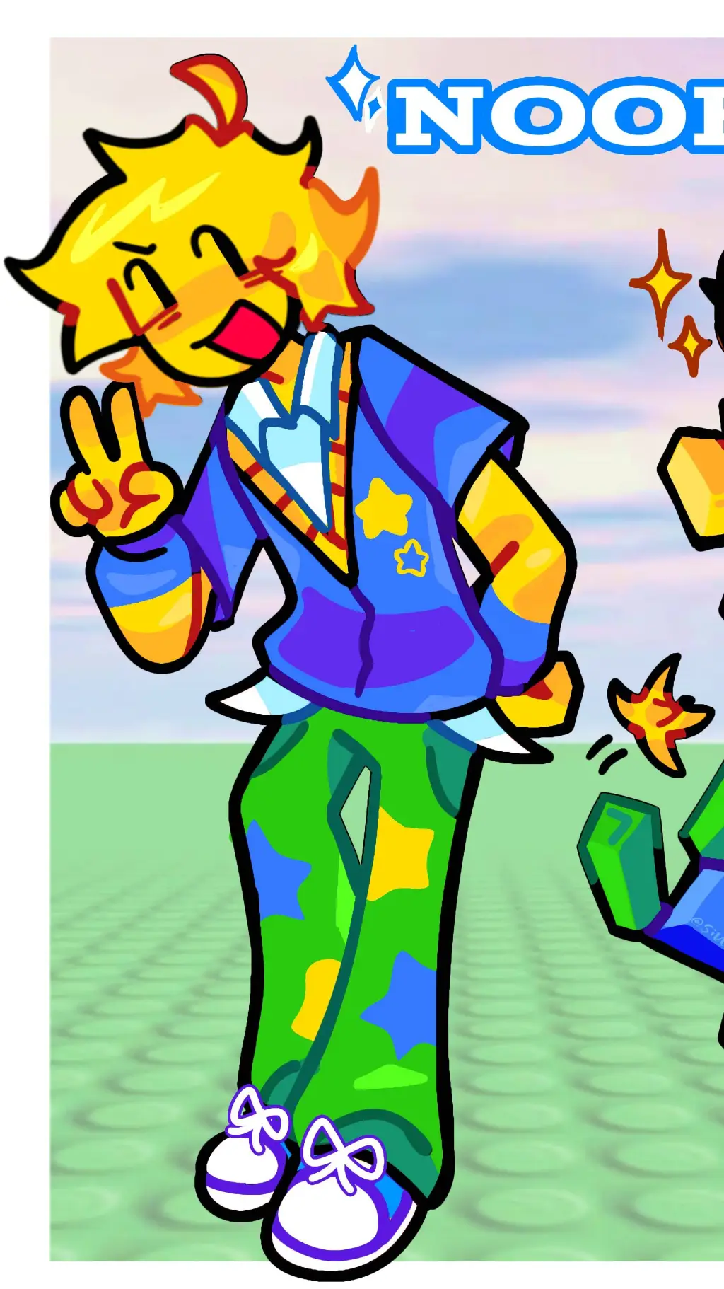 ai character: Noob background