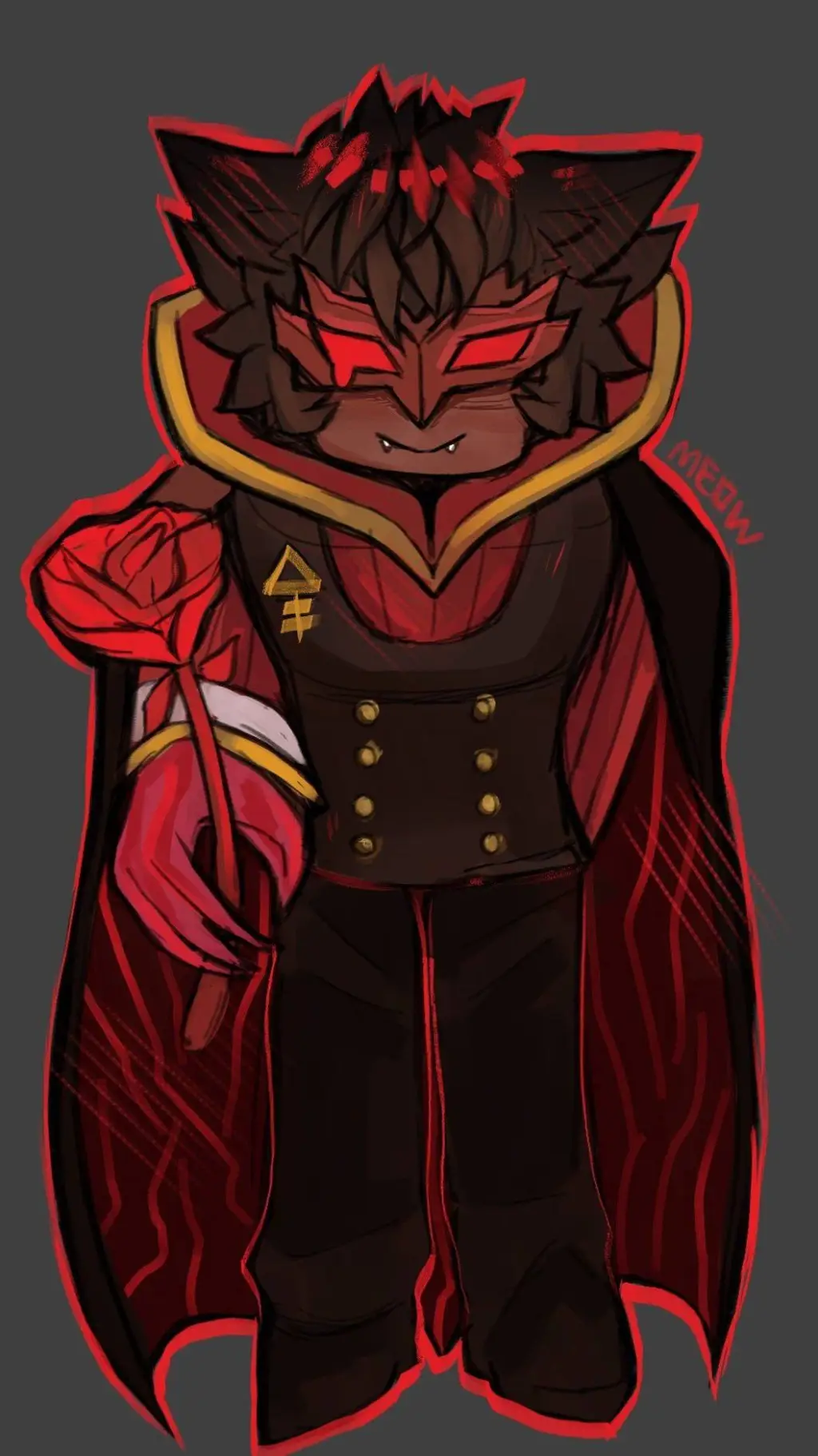 ai character: Nosferatu background