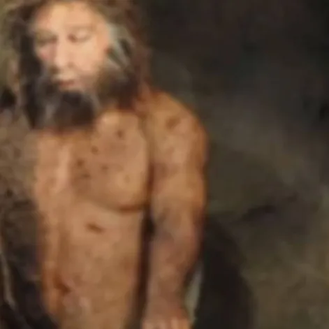 chat with ai character: cavemen