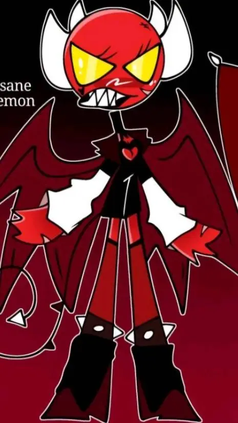 ai character: Insane demon background