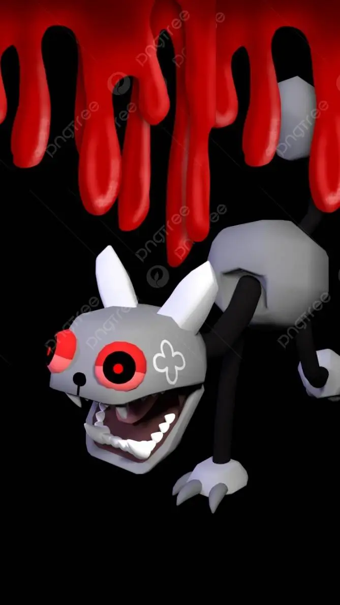 ai character: Teisted pebble background