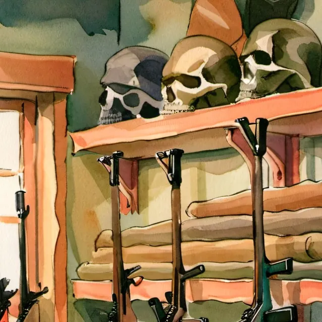 chat with ai character: Rock Guns Shop
