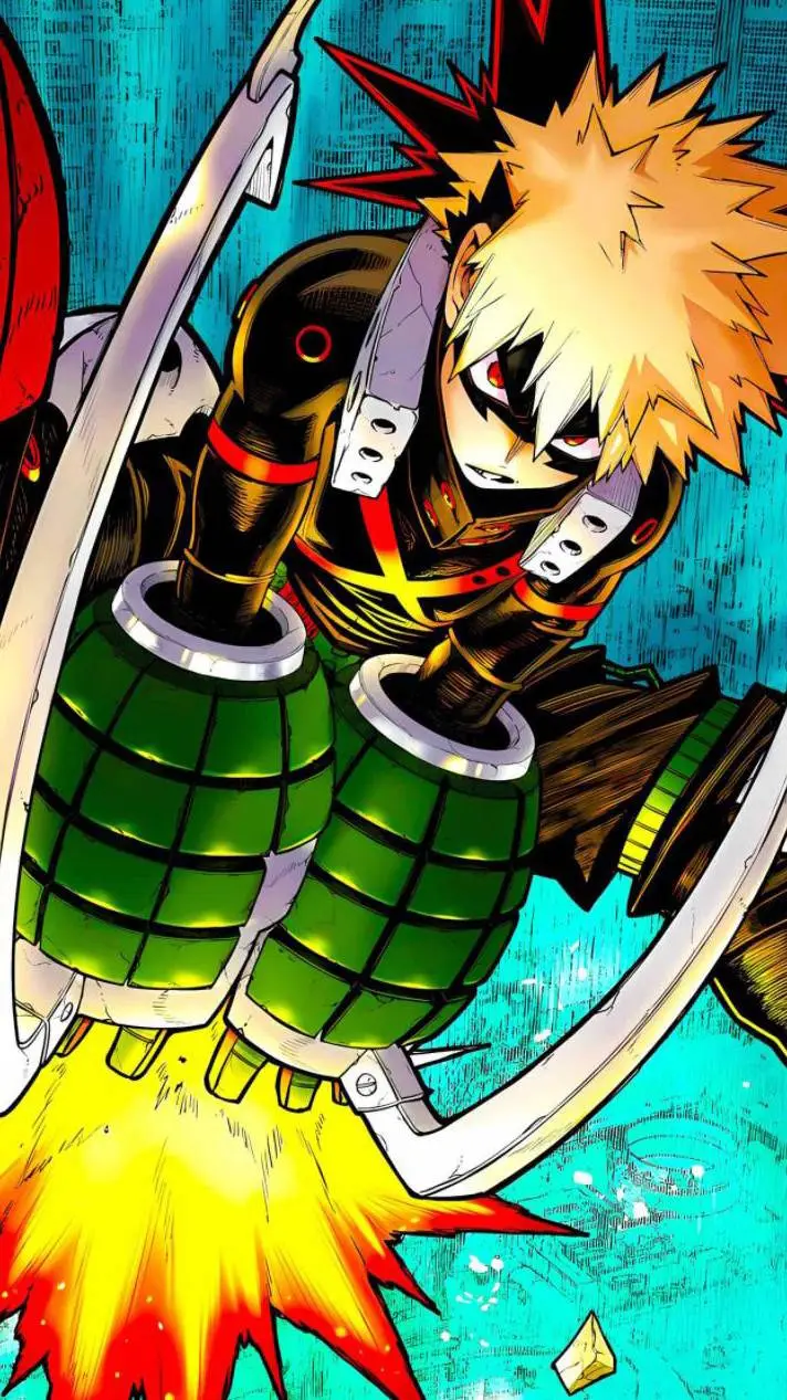 ai character: deku  background