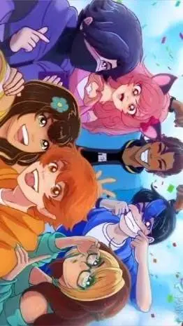 ai character: Aphmau crew :3 background