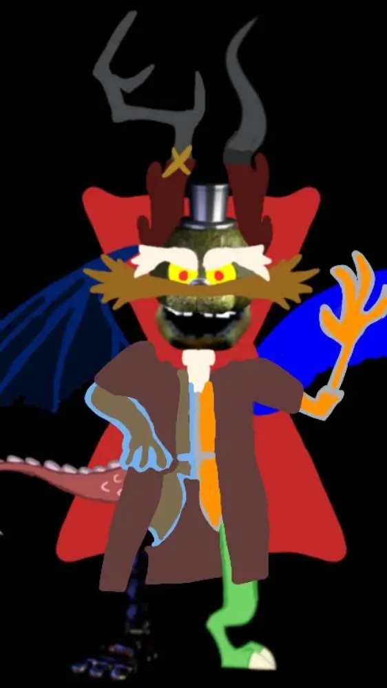 ai character: Districky background