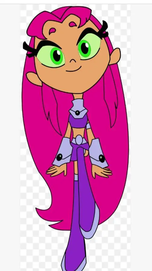 ai character: ⭐~Starfire! ~ ⭐ background