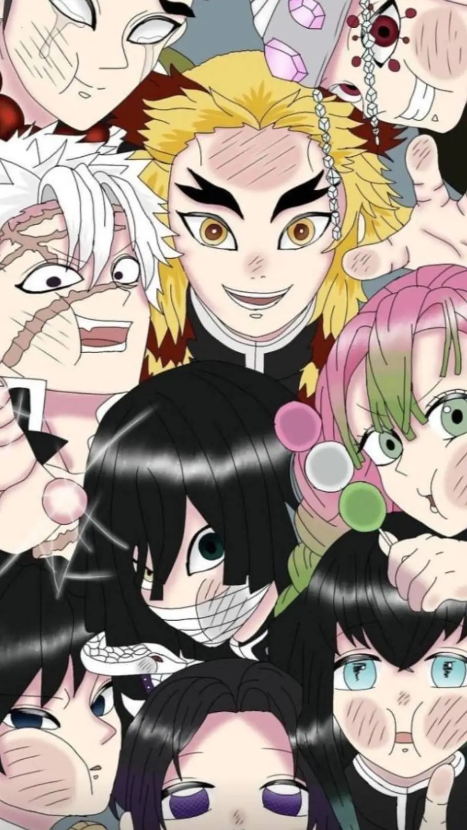 ai character: new hashira background