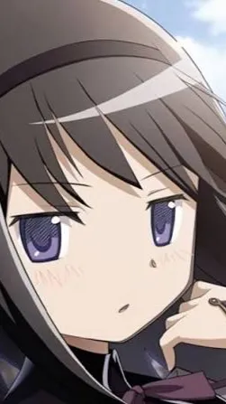 ai character: Homura akemi background