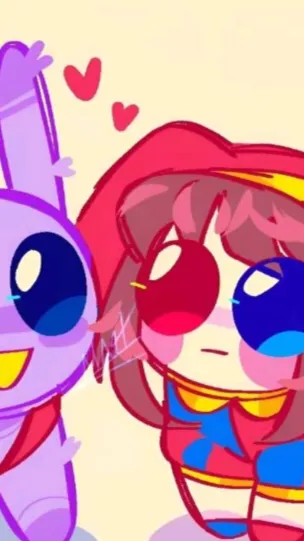 ai character: ★Jax x Pomni★ background