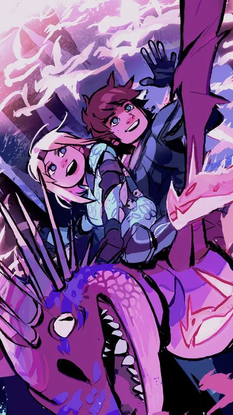 ai character: HTTYD  background