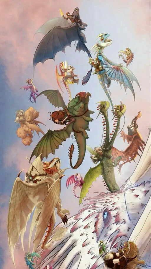 ai character: HTTYD- New Island  background