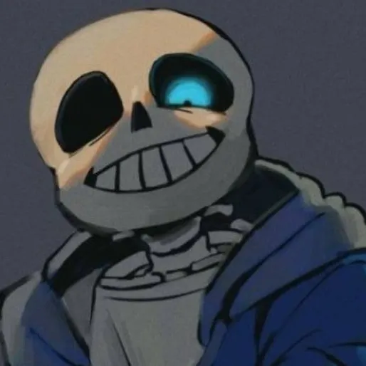 chat with ai character: !-+💙Sans🤍+-! 