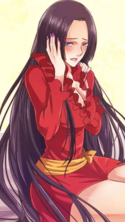 ai character: boa hancock  background