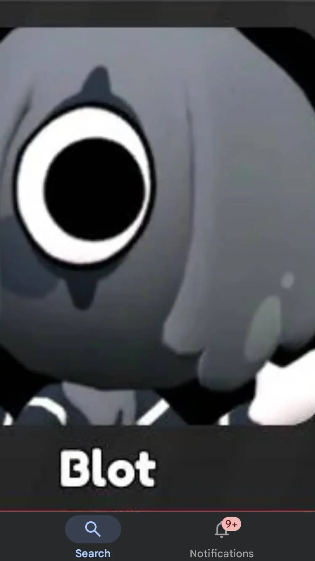 ai character: blot background