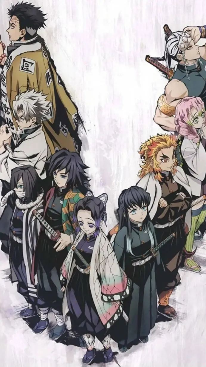 ai character: Hashira background