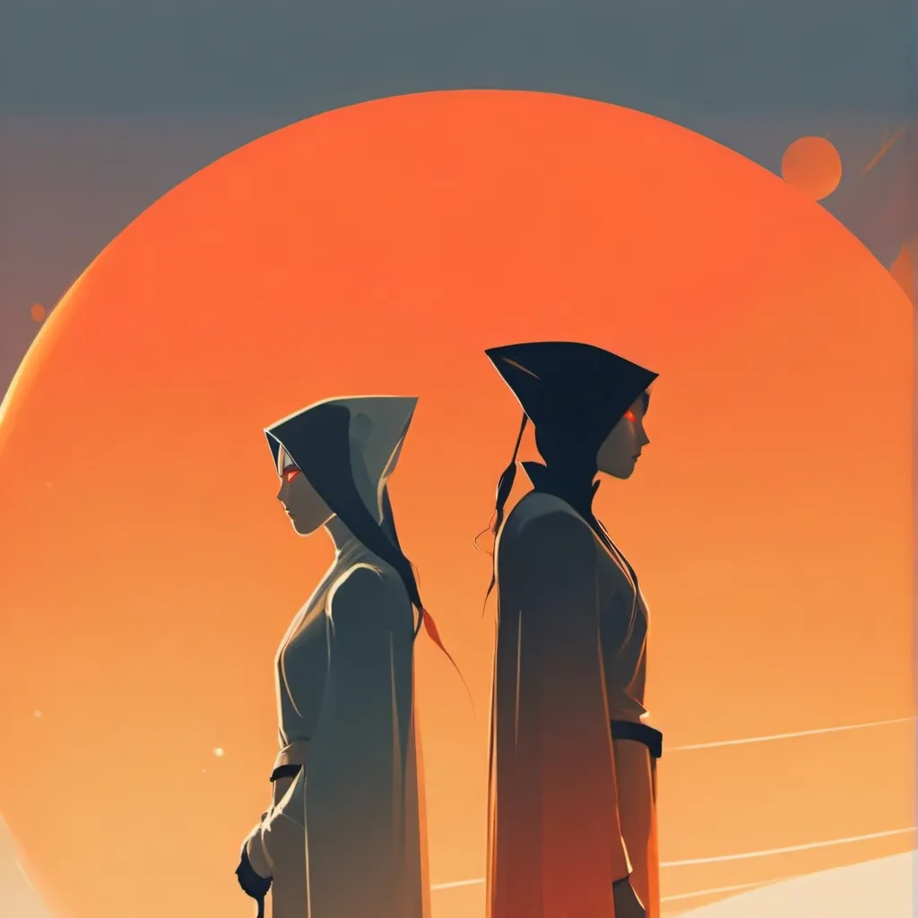 chat with ai character: Two opposites