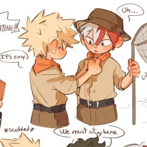 chat with ai character: MHA camping