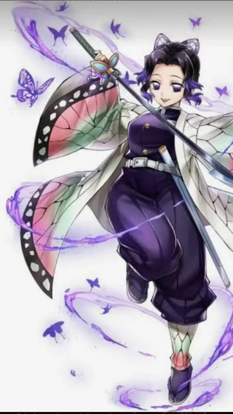 ai character: Shinobu Kocho background