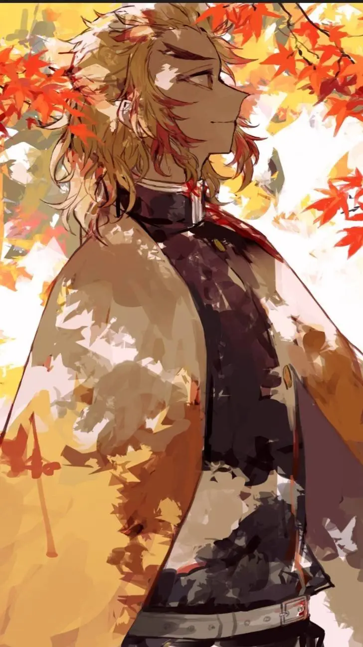 ai character: Kyojuro Rengoku background