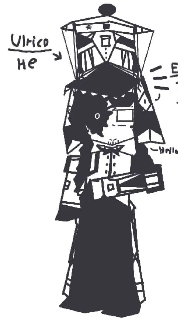 ai character: Ulrico (G&B)  background