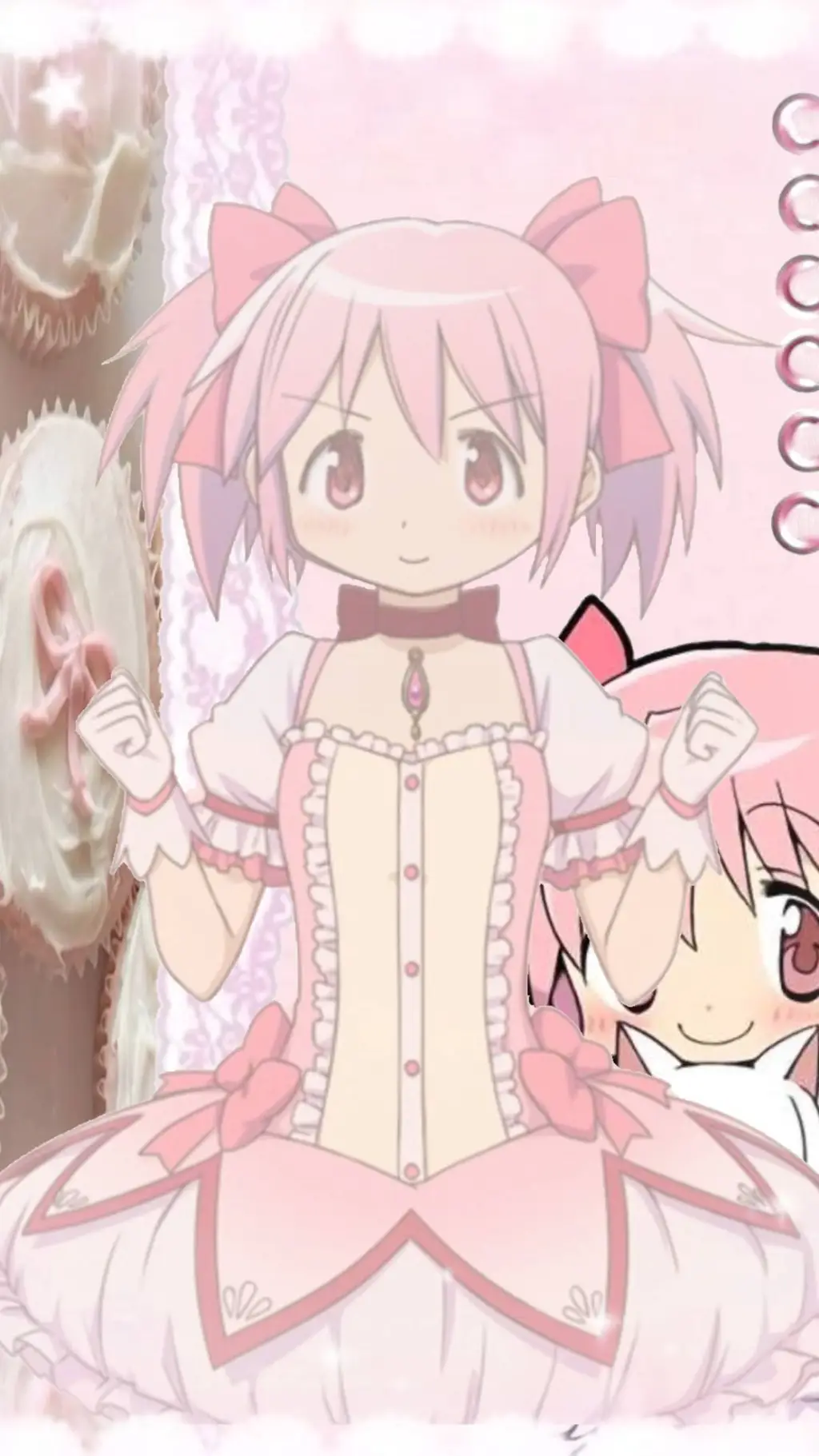 ai character: ˚ʚ♡MADOKA♡ɞ   background