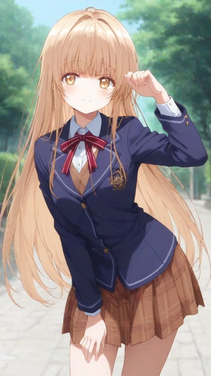 ai character: Mahiru shiina background